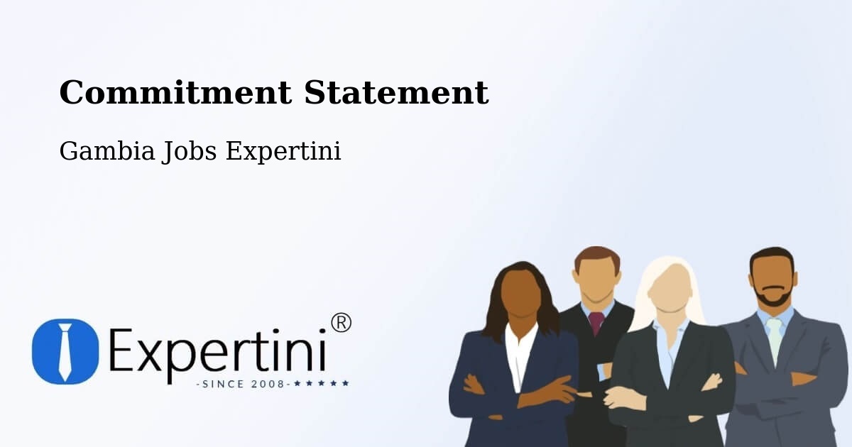 Corporate Commitment – Lower Baddibu District - Gambia Jobs Expertini